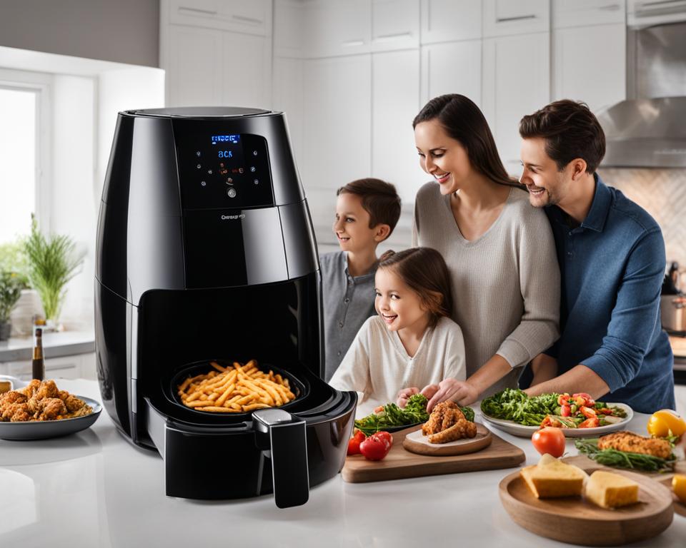 Air fryer for large families