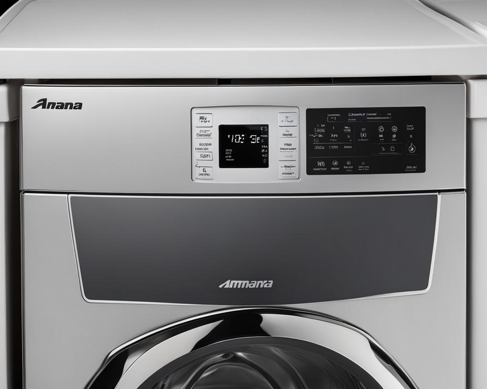 Amana washing machine features