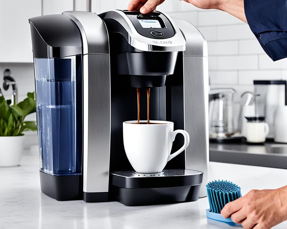 Keurig machine cleaning