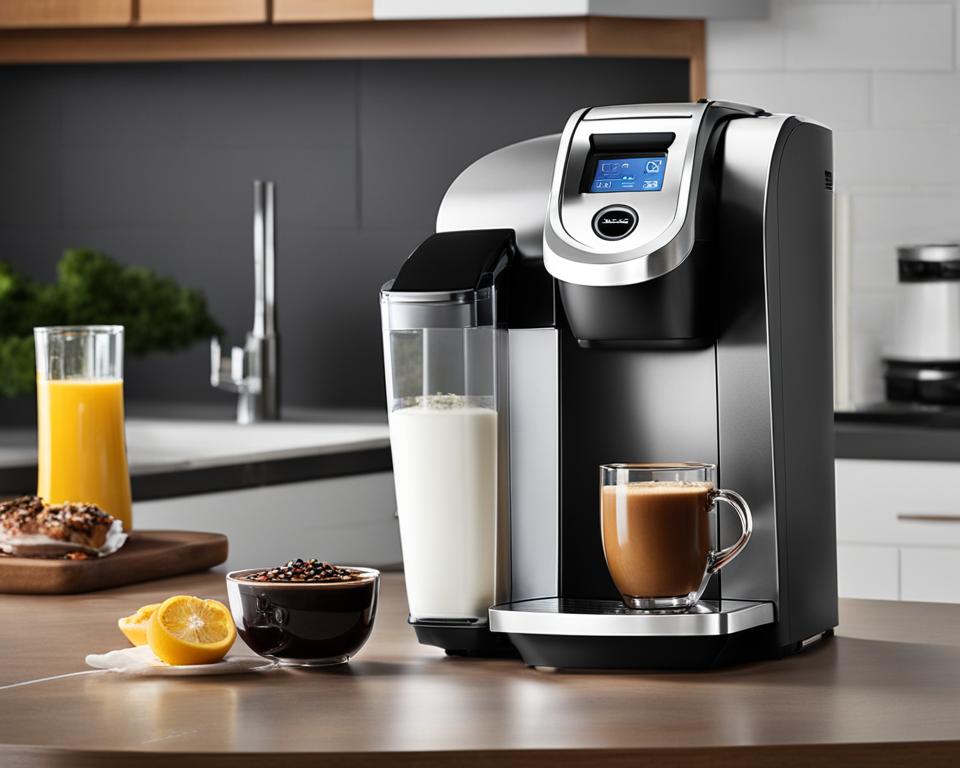 space-efficient Keurig brewer